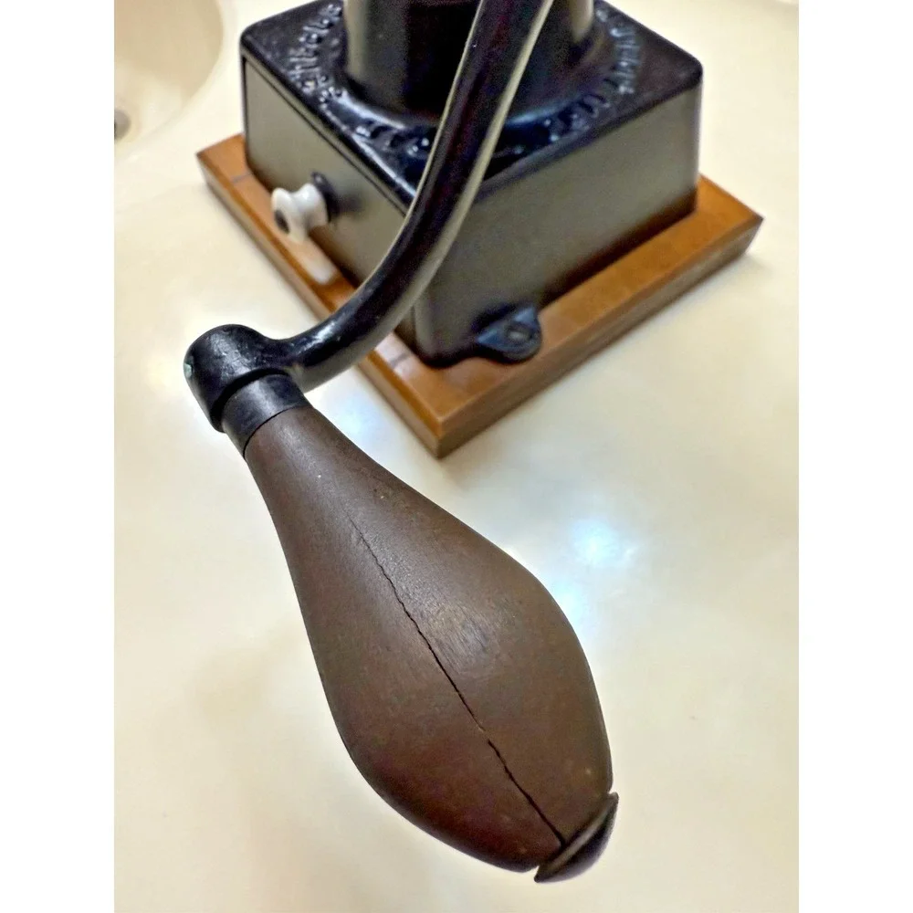 Antique Iron Enterprise MFG Co. Philadelphia No. 1 Coffee Grinder Working Cond.